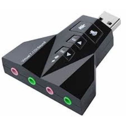 CARTE SON USB AUDIO CONTROLLER DOUBLE SORTIE 7.1